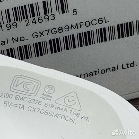 AirPods Pro рст на гарантии gx7g89mf0c6l