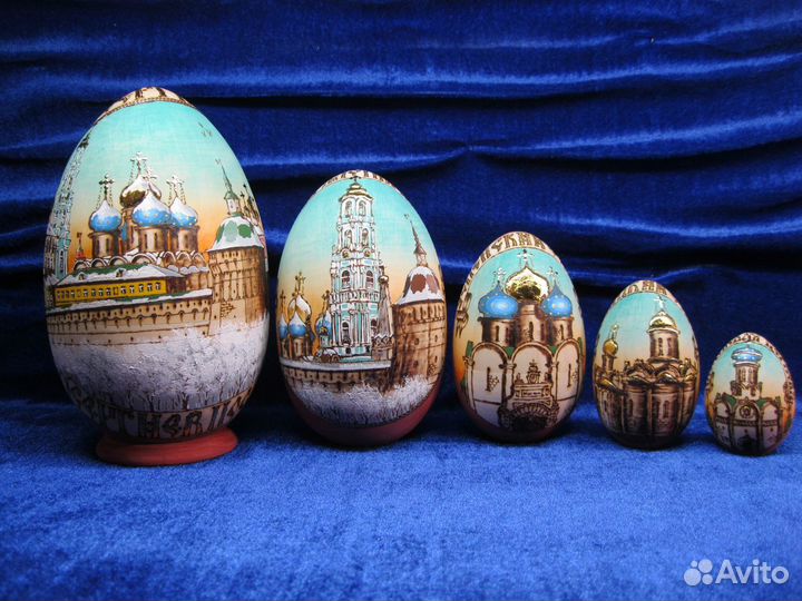 Яйцо пасхальное пятиместное