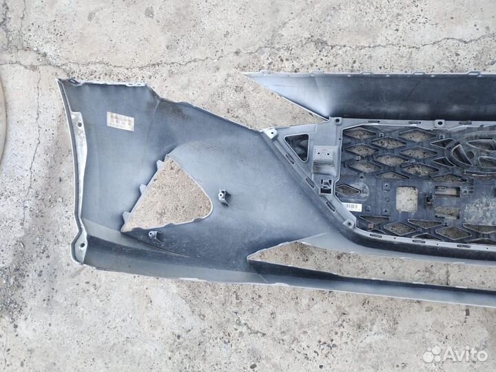 Передний бампер Hyundai Solaris 2 рестайлинг