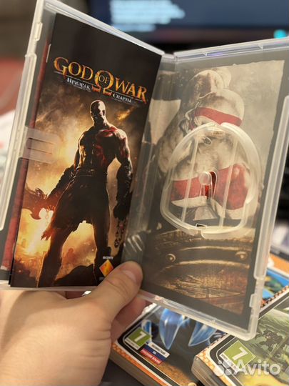 Пустые боксы psp с мануалами