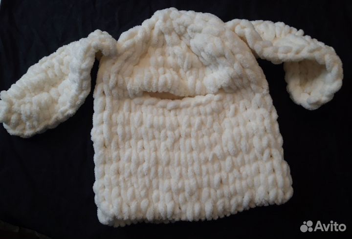 Балаклавы плюшевые из alize puffy