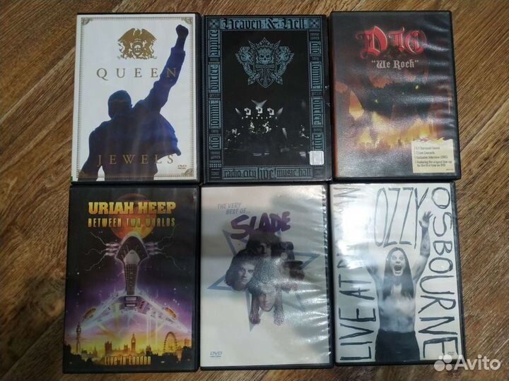 Dvd диски Rock