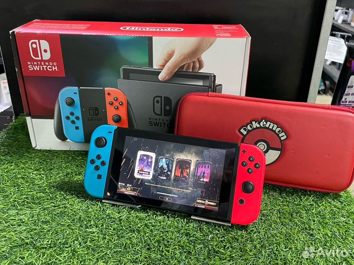 Игровая приставка Nintendo Switch rev 1(Щр37)