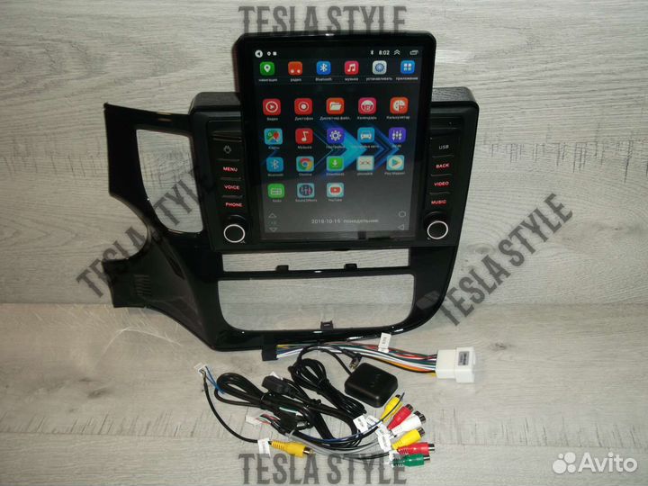 Магнитола Mitsubishi Outlander 3 Tesla Android GPS