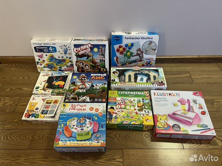 Настольные детские игры