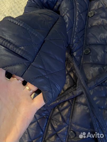 Пальто демисезонное стеганое 158