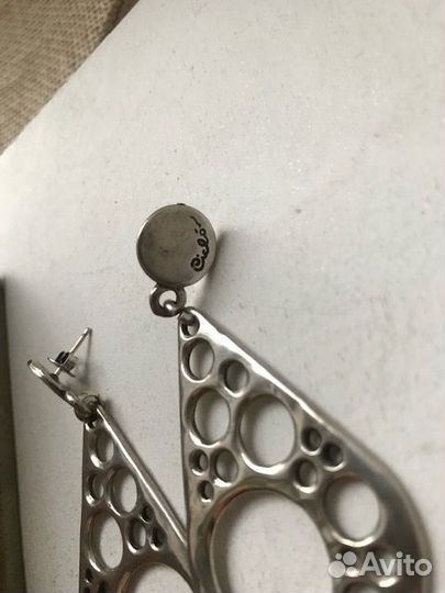 Серьги Ciclon Испания новые