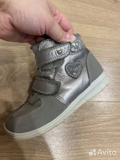 Ботинки котофей для девочки демисезонные