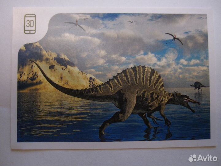 Наклейки Смотри динозавры запечатанные