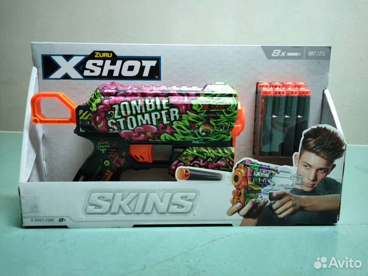 Бластер x-shot skins
