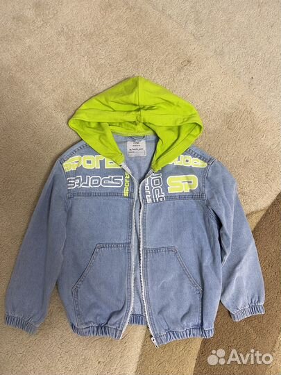 Пакет одежды на мальчика 122/128