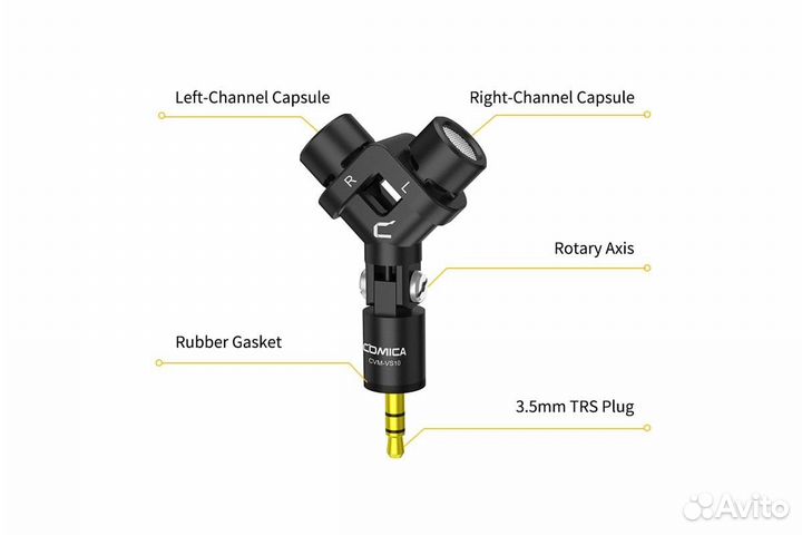 Микрофон comica CVM-VS10