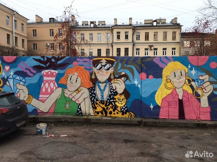 Художественное оформление. Граффити