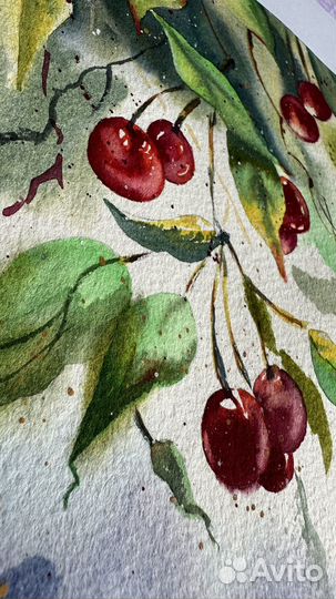 Картина акварелью 