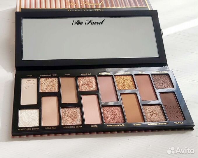 Палитра теней Too Faced Born This Way Оригинал