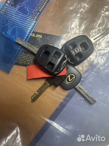 Ключи от lexus RX-300 объявление продам
