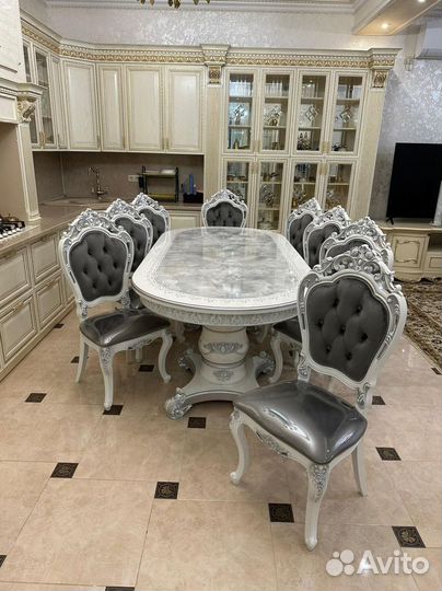 Стол со стульями \оплата при получении