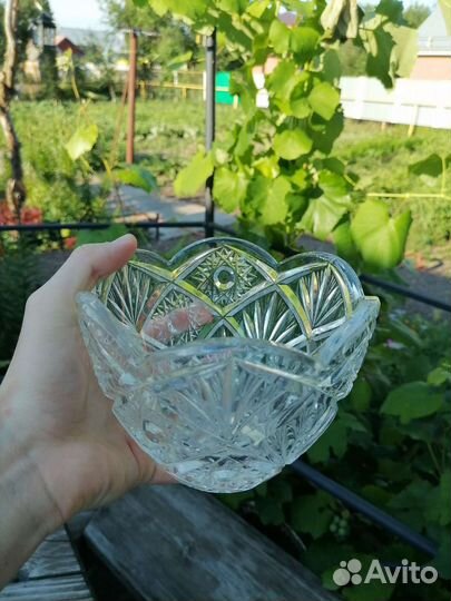 Хрустальные салатницы СССР