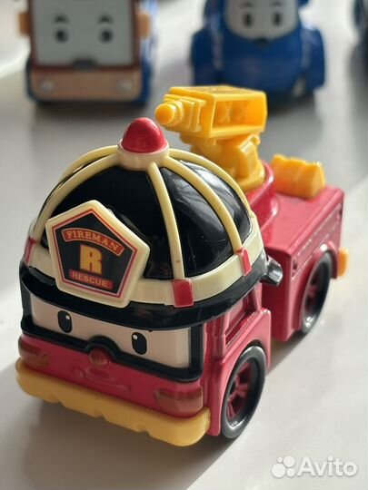 Машинки робокар поли 10 штук