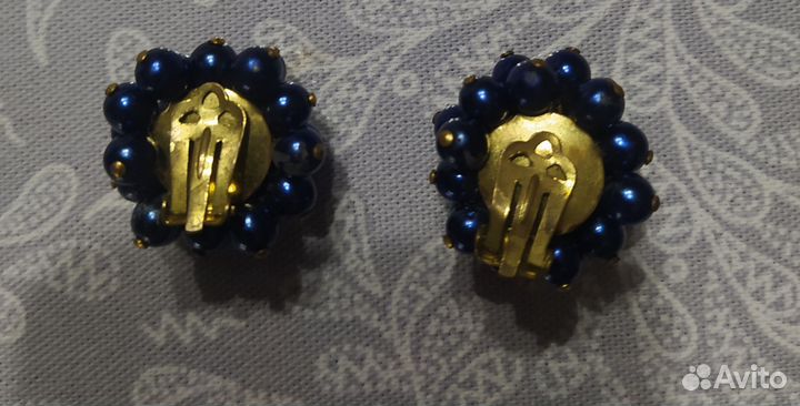 Серьги клипсы