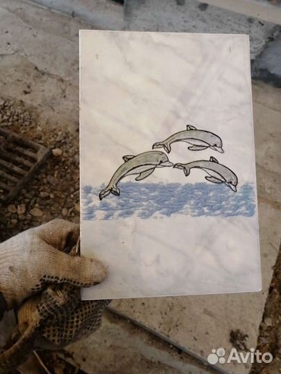 Бардюры керамические