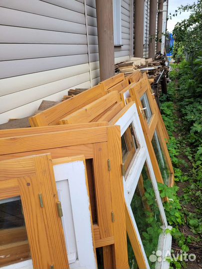 Рамы деревянные с форточкой