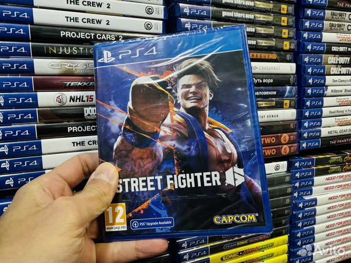 Street fighter 6 ps4 диск новый