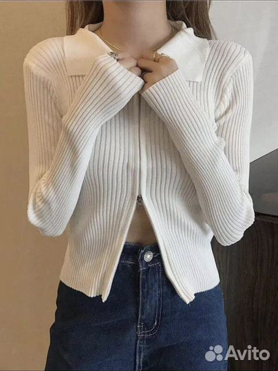 Белый логслив новый