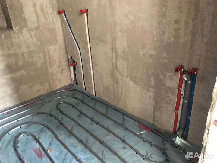 Отопление водоснабжение сантехника тёплый пол