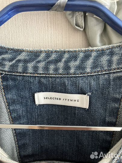 Джинсовая куртка женская р 44-46