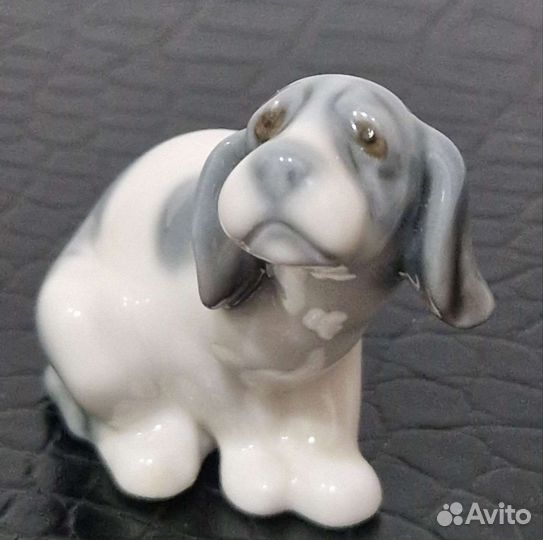 Lladro Щенок Фарфоровaя статуэтка