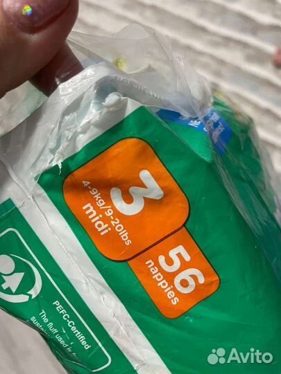 Памперсы44 шт. подгузники