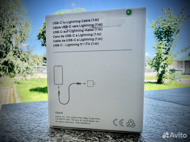 Кабель USB-C Lightning Apple iPhone новый