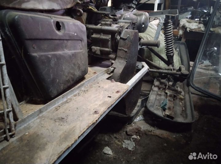 Самодельный снегоход