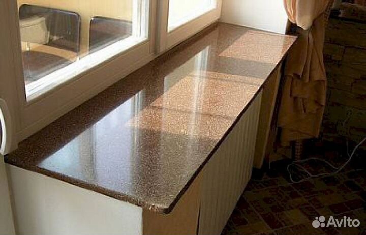 Подоконник из искусственного камня