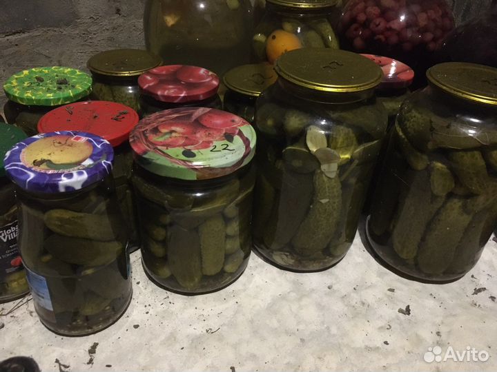 Огурцы и другие домашние заготовки