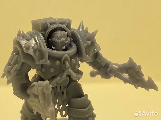 Терминатор warhammer 3D печать