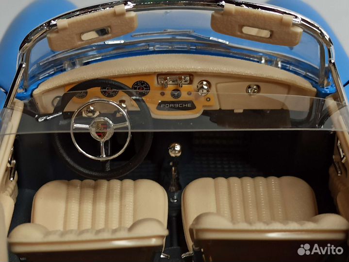 Porsche 356B Cabrio 1961 Bburago 1:18