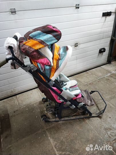 Санки коляска