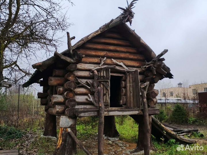 Детский домик уличный