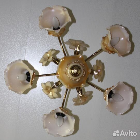 Люстра 5-рожковая Италия