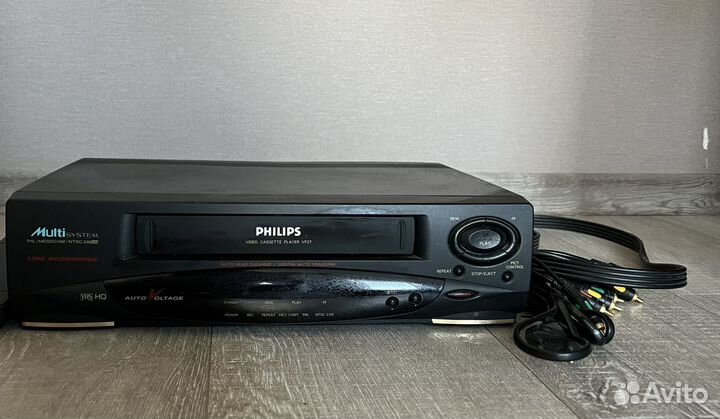 Раритет Кассетный видеомагнитофон philips