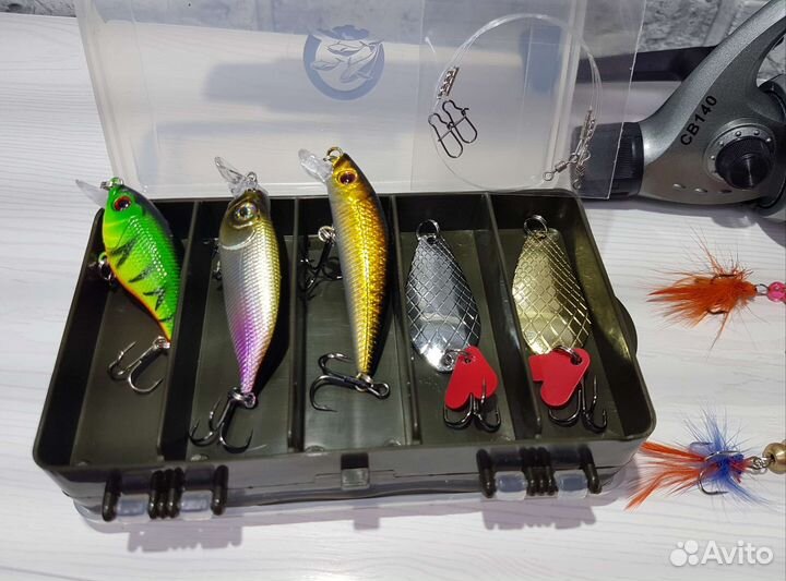 Спиннинг телескопический с набором