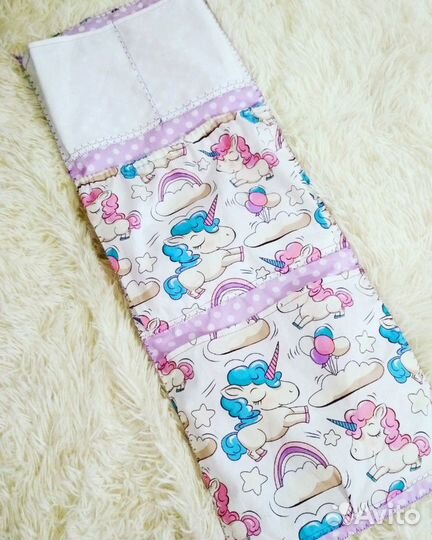 Карманы в кабинку для детского сада