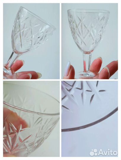 Рюмки хрустальные, СССР