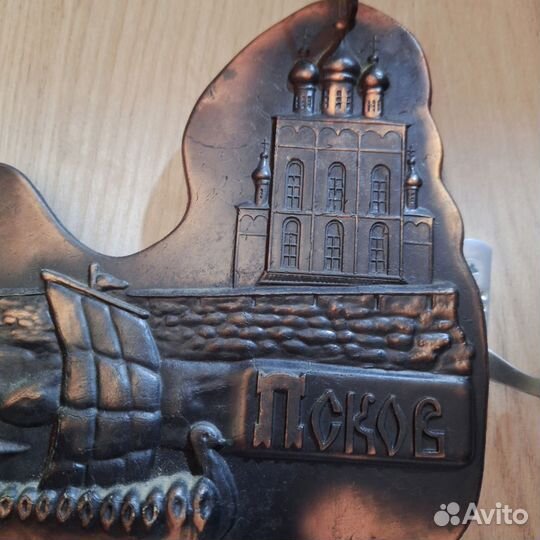 Чеканка медная СССР