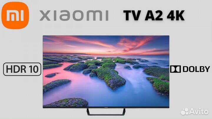 Телевизор LED Xiaomi MI TV A2 55 черный