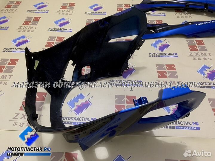 Kawasaki ZZR400, 600 1990-1992 мотопластик, обвес