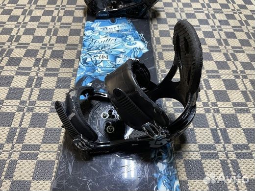 Мужской сноуборд комплект Burton Bullet - 164 - L