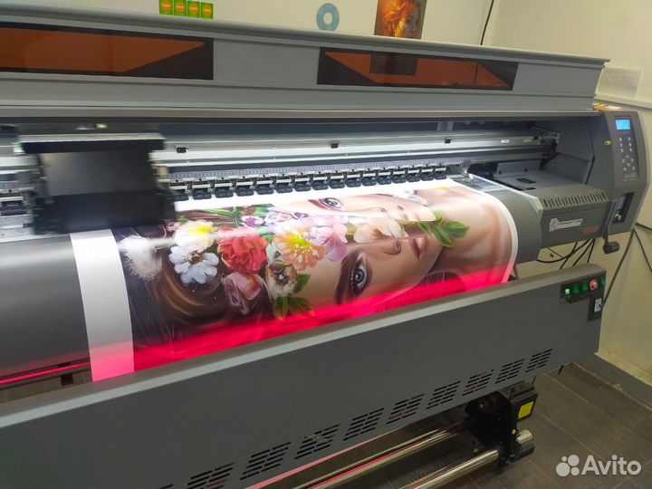 Широкоформатная печать на Пленке. Холсте. Этикетки